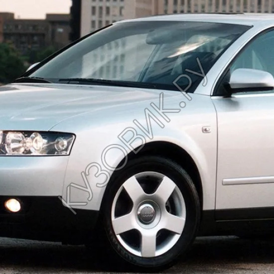 Крыло переднее левое в цвет кузова Audi A4 B6 (2001-2004) Крыло переднее левое в цвет кузова Audi A4 B6 (2001-2004)