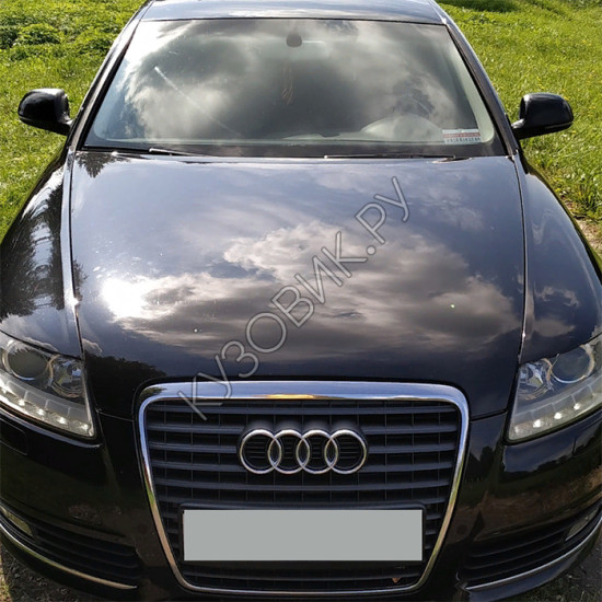 Капот в цвет кузова Audi A6 C6 (2008-2010) рестайлинг Капот в цвет кузова Audi A6 C6 (2008-2010) рестайлинг