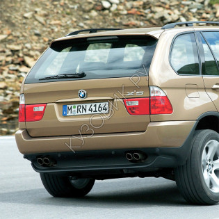 Задний бампер в цвет кузова BMW X5 E53 (1999-2006)