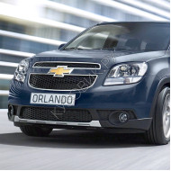 Бампер передний в цвет кузова Chevrolet Orlando (2009-2015)