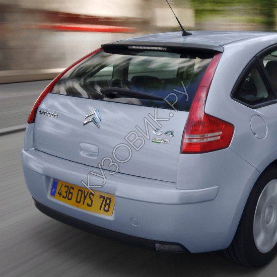 Бампер задний в цвет кузова Citroen C4 1 (2004-2008)