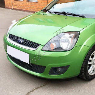 Бампер передний в цвет кузова Ford Fiesta MK5 (2006-2008) рестайлинг Бампер передний в цвет кузова Ford Fiesta MK5 (2006-2008) рестайлинг