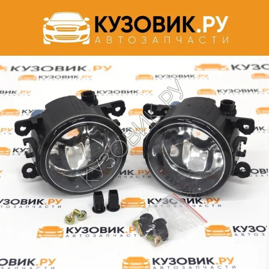 Фары противотуманные комплект Ford Focus 2 (2008-) Focus 3 (2 штуки) KUZOVIK KUZOVIK