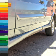 Пороги пластиковые в цвет кузова ВАЗ 2114, 2115