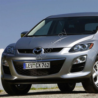 Бампер передний в цвет кузова Mazda CX7 (2010-) рестайлинг Бампер передний в цвет кузова Mazda CX7 (2010-) рестайлинг