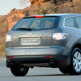 Задний бампер в цвет кузова Mazda CX7 (2006-) Задний бампер в цвет кузова Mazda CX7 (2006-)