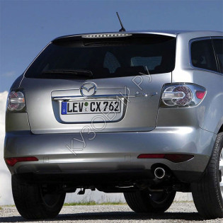 Задний бампер в цвет кузова Mazda CX7 (2010-) рестайлинг Задний бампер в цвет кузова Mazda CX7 (2010-) рестайлинг