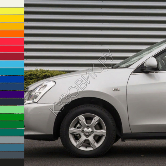 Крыло переднее левое в цвет кузова Nissan Almera G15 (2012-2018)