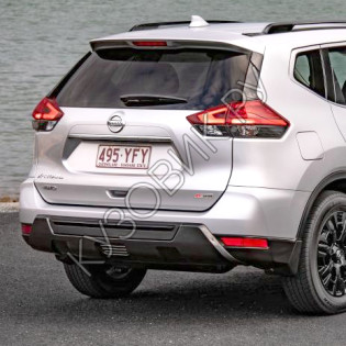 Бампер задний в цвет кузова Nissan X-Trail T32 (2017-2021) рестайлинг