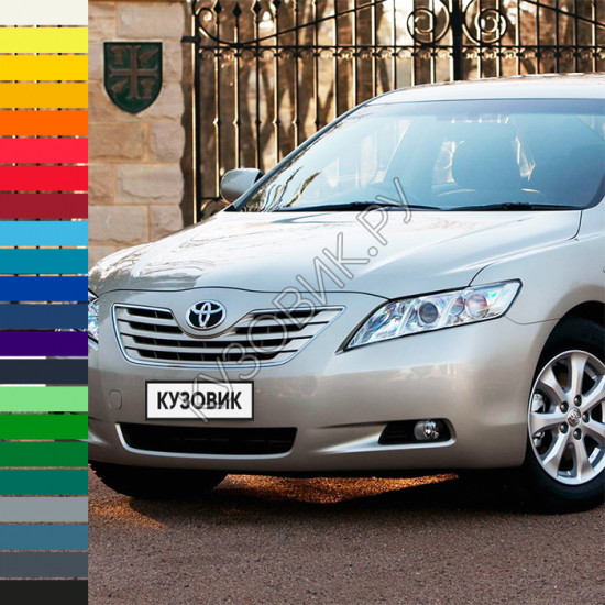 Бампер передний в цвет кузова Toyota Camry V40 (2006-2009) Бампер передний в цвет кузова Toyota Camry V40 (2006-2009)